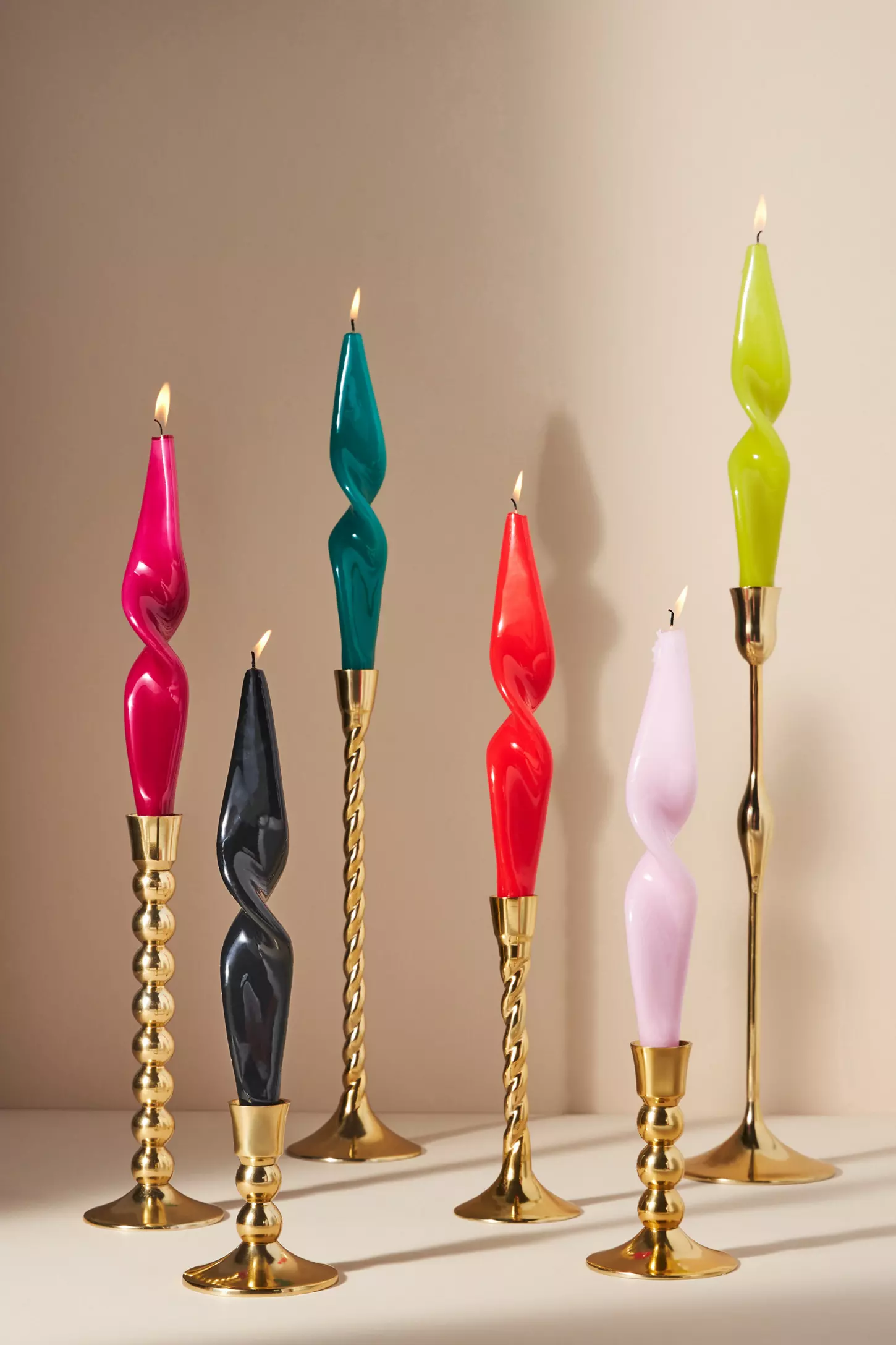 Taper Spiral Candles